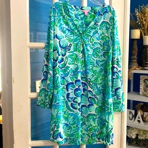 Lilly Pulitzer silk shift dress